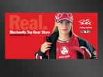 Billboard for Blackwells Holden Top Gear Store