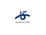 Logo celebrating Laservision 15 year anniversary