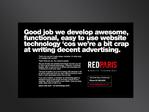 Red Paris Marketing Magazine ad