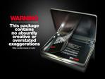 Direct Mail Package to Creative Studios