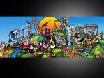 Christchurch City Illustration for The Breeze radio station