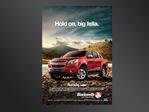 Magazine advt for arrival of new Holden Colorado
