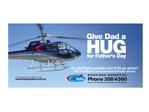 Scenic Flights advertised for Fathers Day
