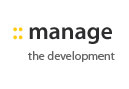 manage the development 