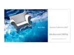 McKenzie and Willis advertising for Summer Collection 