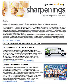 A few bits and pieces to chew over - Sharpenings is our on-line newsletter.