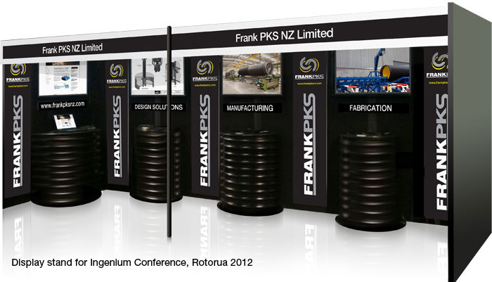 FrankPKS Exhibition Stand for Ingenium Conference 2012